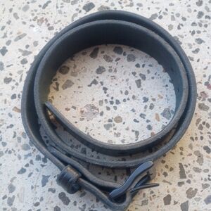 Hanks Belt Black "The Everyday" Made In USA 100 Year Belt Full Grain Leather